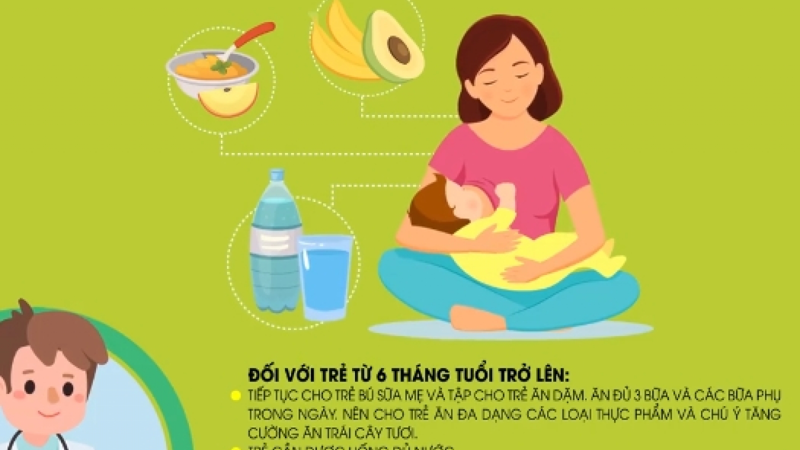 Lời khuyên dinh dưỡng cho trẻ dưới 2 tuổi trong mùa dịch Covid-19