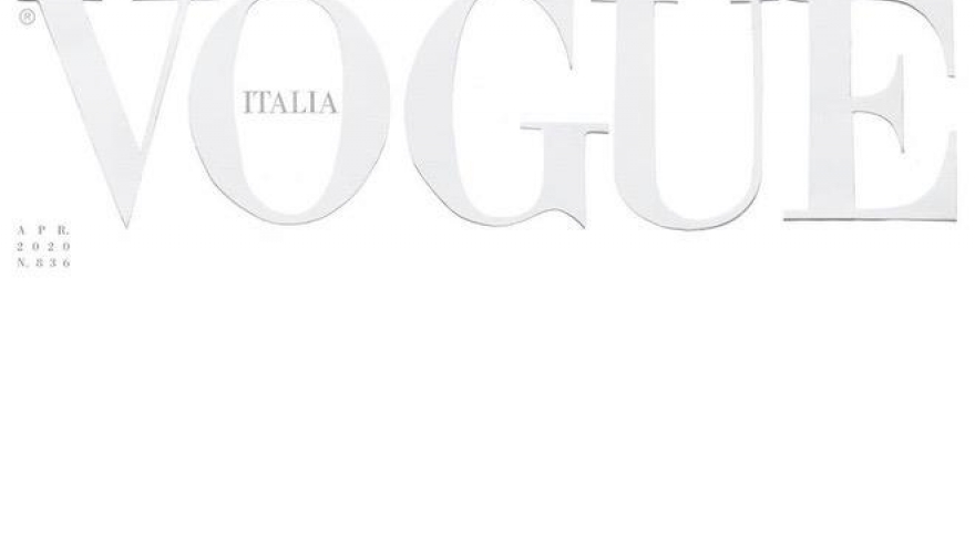 Vì sao tạp chí Vogue Italy bất ngờ để trang bìa trắng?