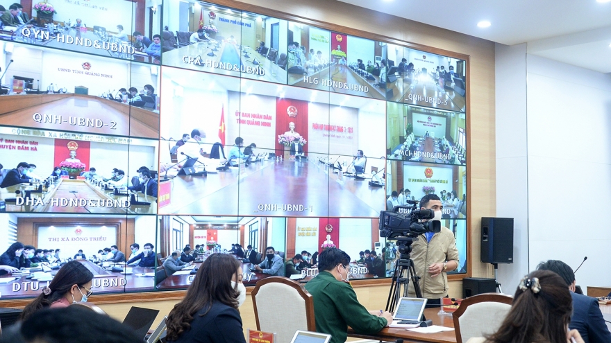 Quảng Ninh: Làm việc trực tuyến phát huy hiệu quả trong thời điểm chống dịch