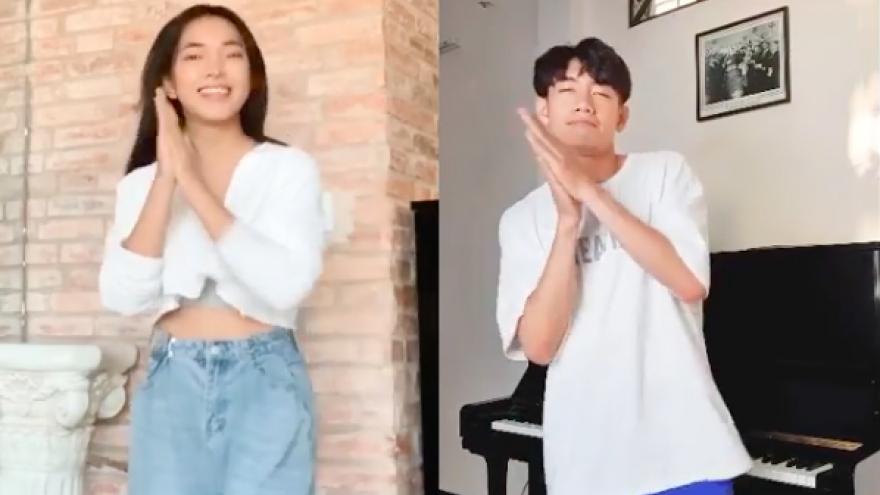 Clip: Châu Bùi, Quang Đăng gây sốt với vũ điệu “Ghen Cô Vy” phiên bản mới