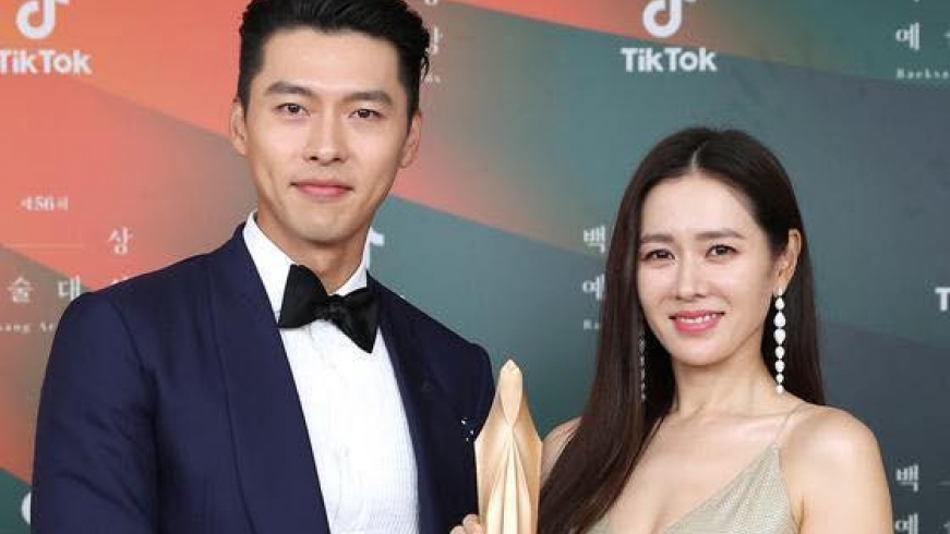 Cặp đôi Hyun Bin - Son Ye Jin trượt giải quan trọng tại Baeksang 2020