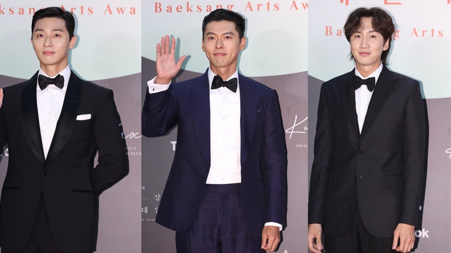 Hyun Bin, Park Seo Joon lịch lãm trên thảm đỏ lễ trao giải Baeksang