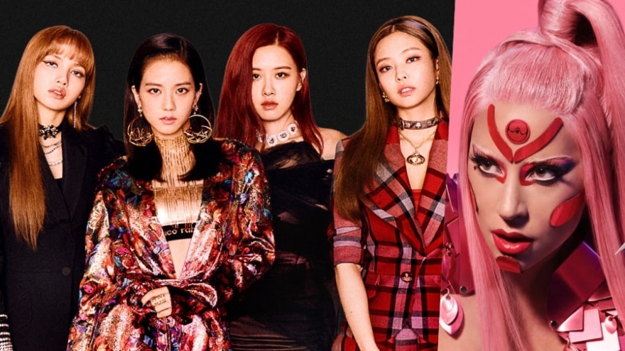 Black Pink và Lady Gaga lọt top 40 Billboard hot 100 với “Sour Candy“