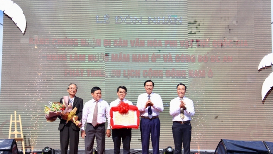 Vinh danh Di sản văn hóa phi vật thể quốc gia Nghề nước mắm Nam Ô