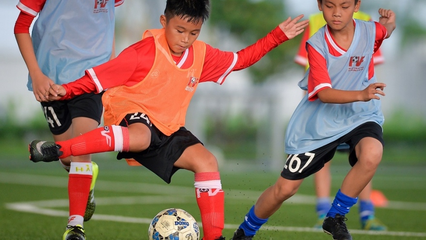 Bóng đá trẻ PVF tuyển sinh khóa 12 tại Hưng Yên