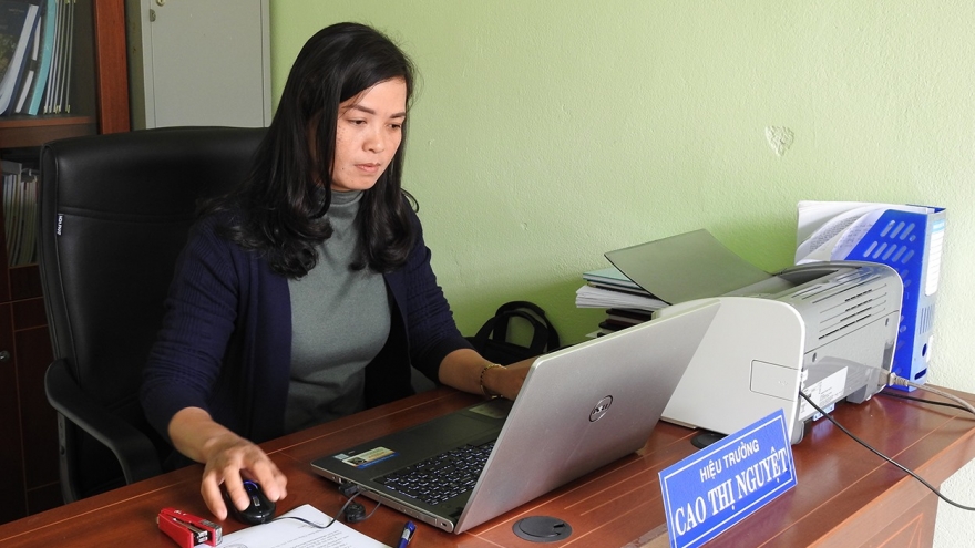 Gian nan học trực tuyến trong mùa dịch Covid-19 ở vùng xa Kon Tum