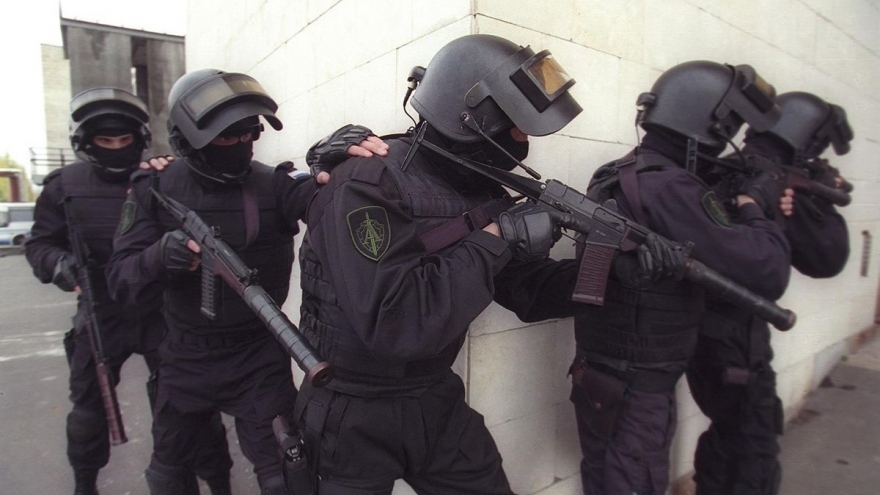 Cảnh sát Nga đã bắt giữ được đối tượng bắt cóc con tin tại Ngân hàng