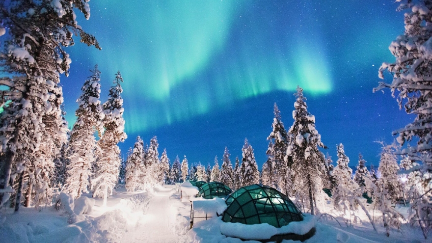 Ngủ dưới bầu trời sao, đại dương ở 7 khách sạn độc đáo thế giới