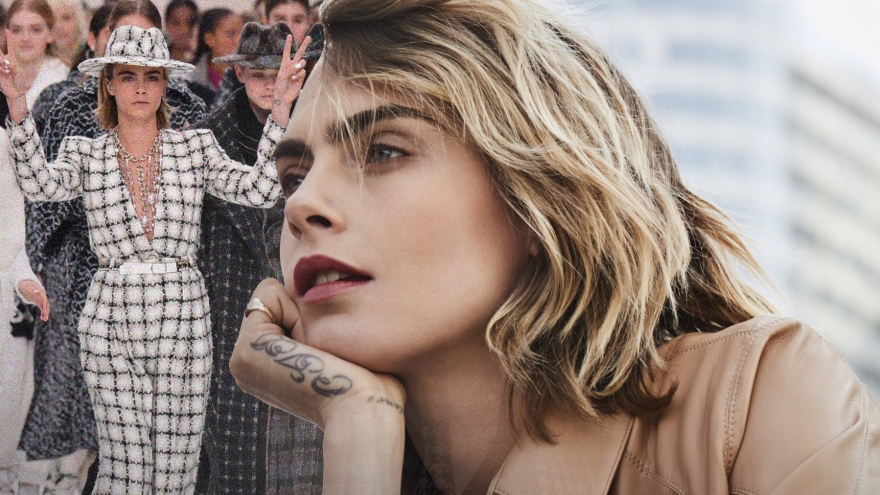 Cara Delevingne - “chân dài” đa tài, nổi loạn, công khai giới tính