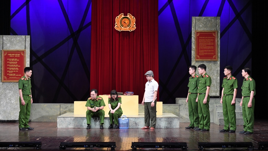 Khai mạc Liên hoan sân khấu Hình tượng người chiến sĩ Công an nhân dân