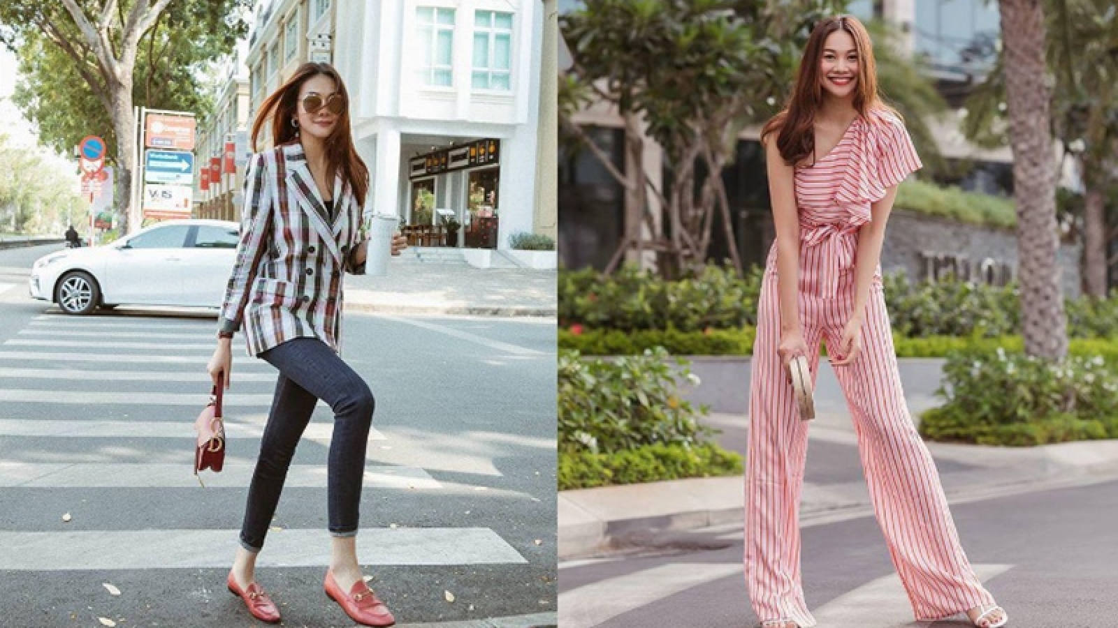 Thanh Hằng phối đồ khoe lợi thế chân dài