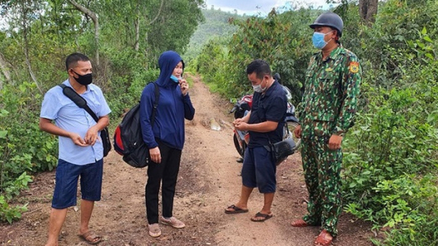 Nhóm người từ Nghệ An vào Quảng Trị, định vượt biên thì bị bắt