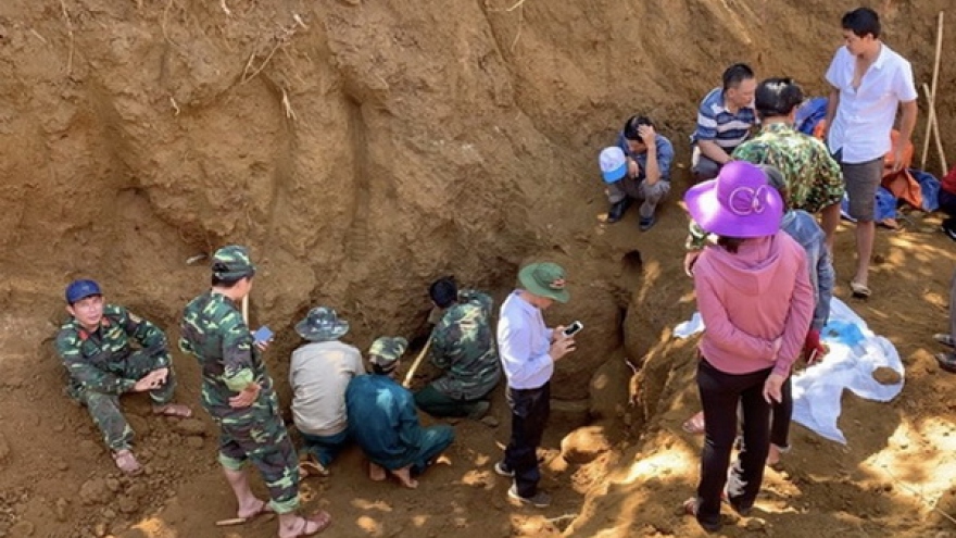 Tìm thấy hố chôn tập thể 17 chiến sĩ đặc công tại Quảng Nam