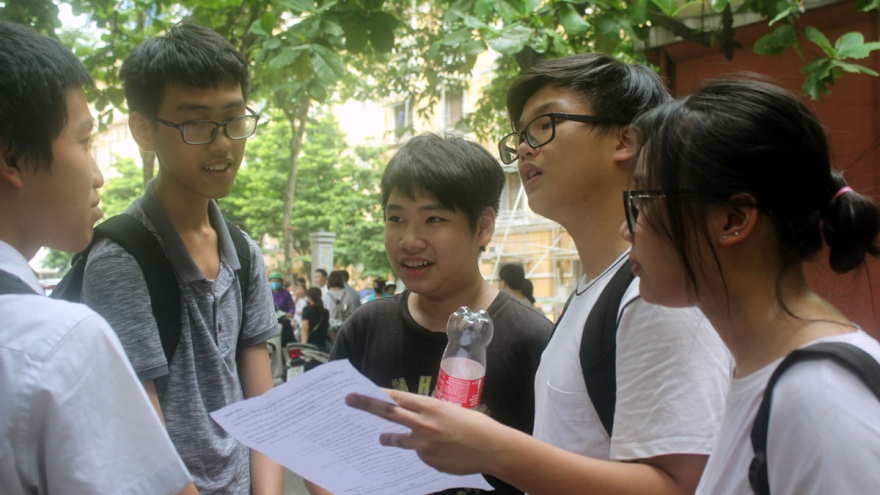 Điểm chuẩn lớp 10 THPT Phan Huy Chú (Hà Nội)