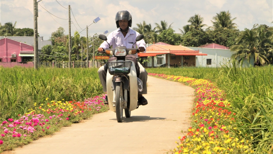 Xã có hơn 90% đồng bào Khmer chuyển mình nhờ xây dựng nông thôn mới