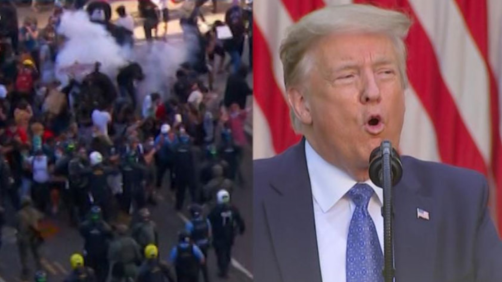 Ông Trump chia sẻ bức thư gọi người biểu tình là “những kẻ khủng bố”
