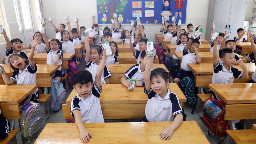 Nhân rộng niềm vui mang tên “Sữa học đường”