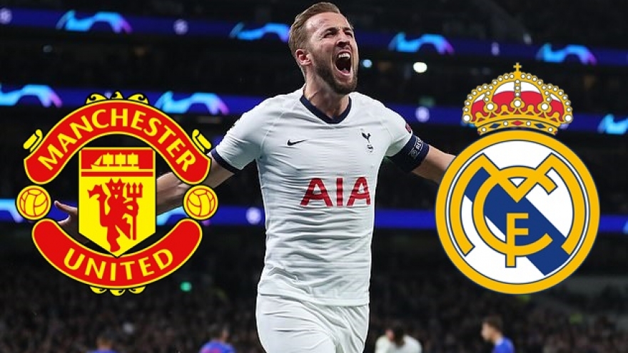 Harry Kane phù hợp với chiến thuật của MU hay Real Madrid?