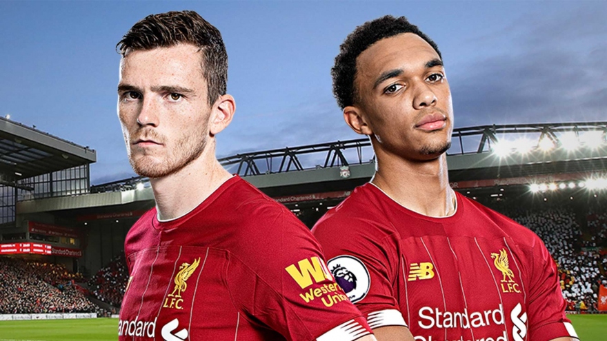 Liverpool thống trị top 10 chân chuyền hàng đầu Premier League 2019/20