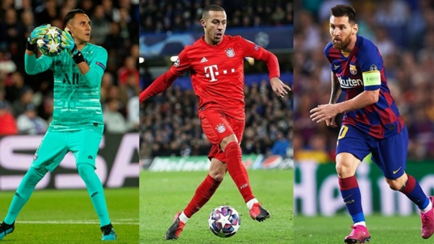 Đội hình xuất sắc nhất Champions League trước khi mùa giải bị hoãn