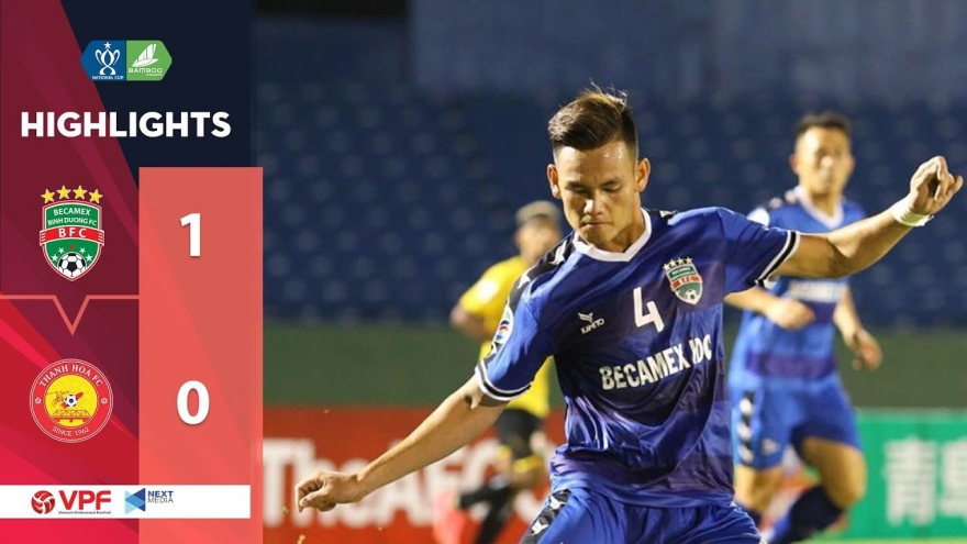 VIDEO: Sao U23 Việt Nam lập siêu phẩm đưa đội nhà vào tứ kết Cúp Quốc gia