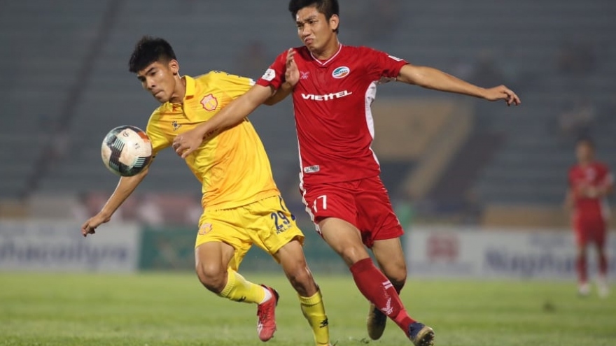 Viettel thắng kịch tính Nam Định, TPHCM hòa đáng tiếc Hải Phòng