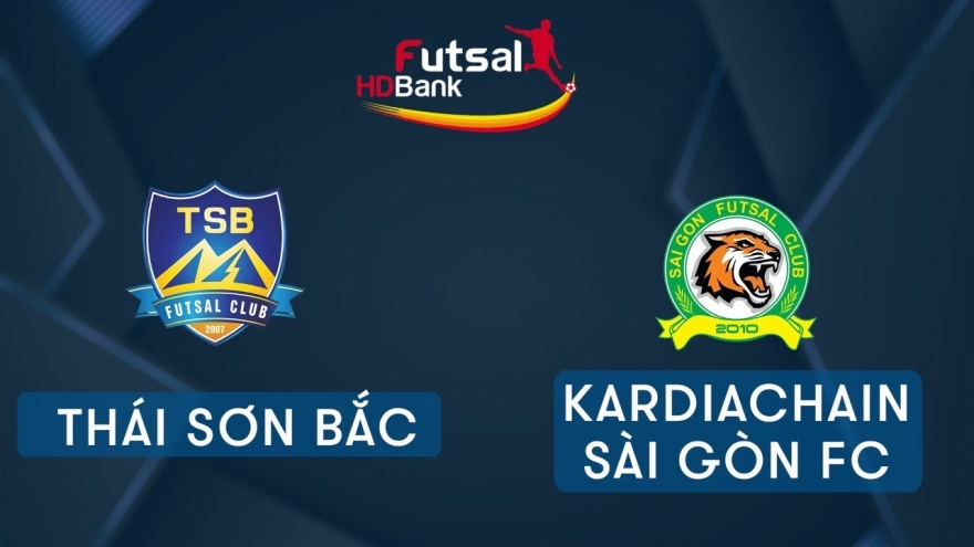 Xem trực tiếp Futsal HDBank VĐQG: Thái Sơn Bắc - Kardiachain Sài Gòn