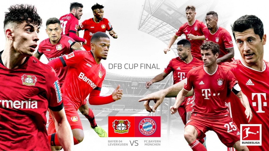 Đội hình dự kiến Leverkusen - Bayern Munich: Chung kết Cúp Quốc gia Đức