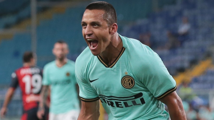 Alexis Sanchez liên tục tỏa sáng, Inter Milan báo tin mừng cho MU