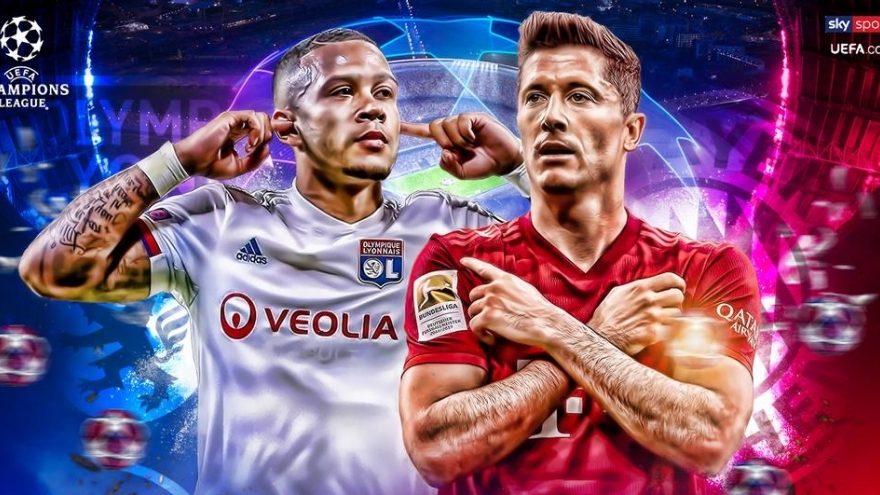 Bayern Munich - Lyon: “Hùm xám” đại chiến “Sư tử sông Rhone“