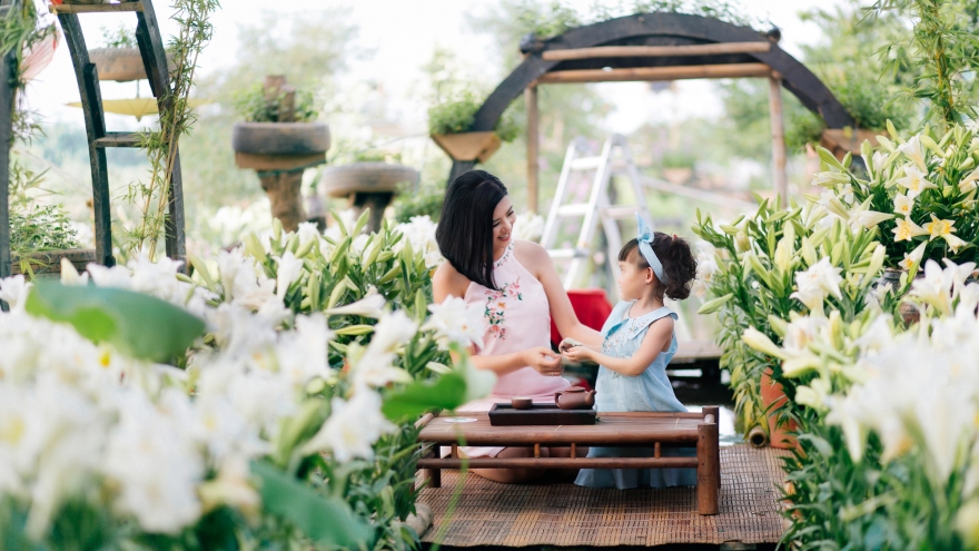 Ngọc Hân và vị hôn phu mong có con gái đáng yêu như bé Cherry