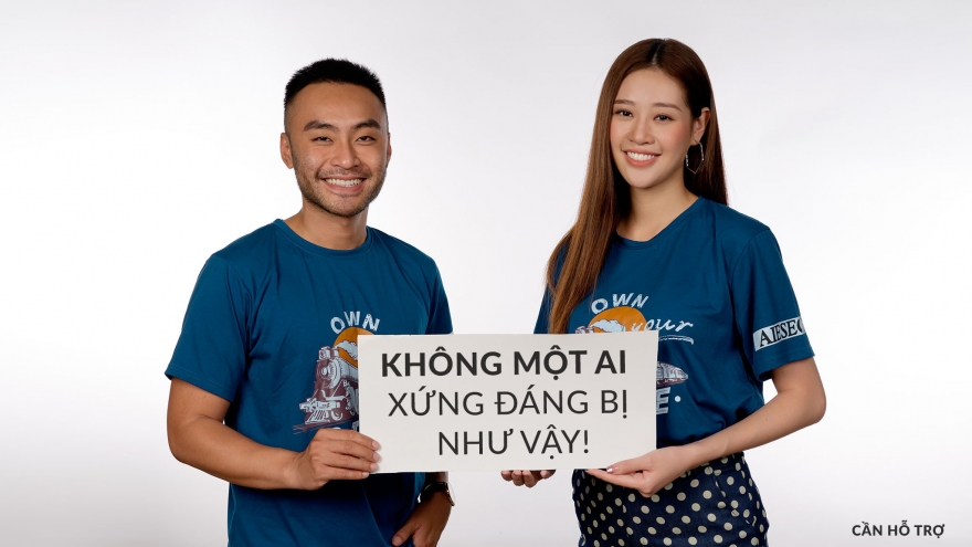 Hoa hậu Khánh Vân kết hợp MC Dustin Phúc Nguyễn trong bộ ảnh mới