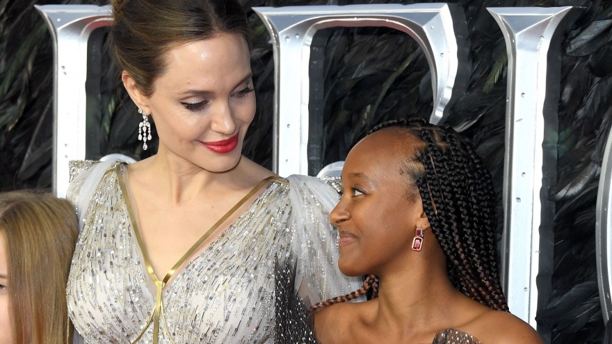 Angelina Jolie khen con gái nuôi là “một cô gái Châu Phi phi thường”