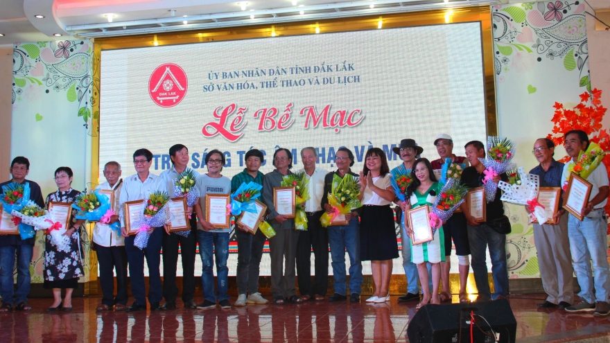 Bế mạc trại sáng tác âm nhạc và múa năm 2020 tại Đắk Lắk