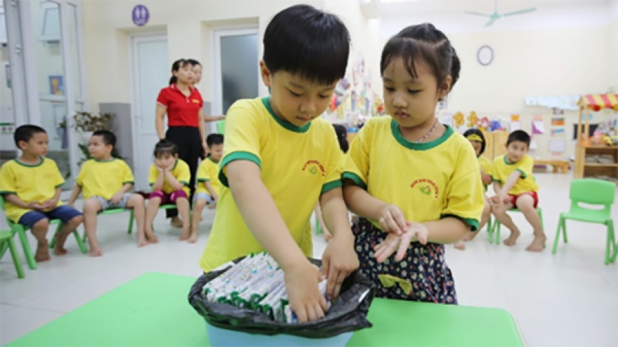 Hơn 1 triệu trẻ em Hà Nội được thụ hưởng Sữa học đường