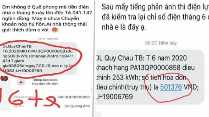 Hộ dân bị ghi sai hơn 15 triệu tiền điện: Đình chỉ giám đốc điện lực