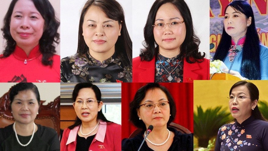 Chân dung 8 nữ Bí thư Tỉnh ủy