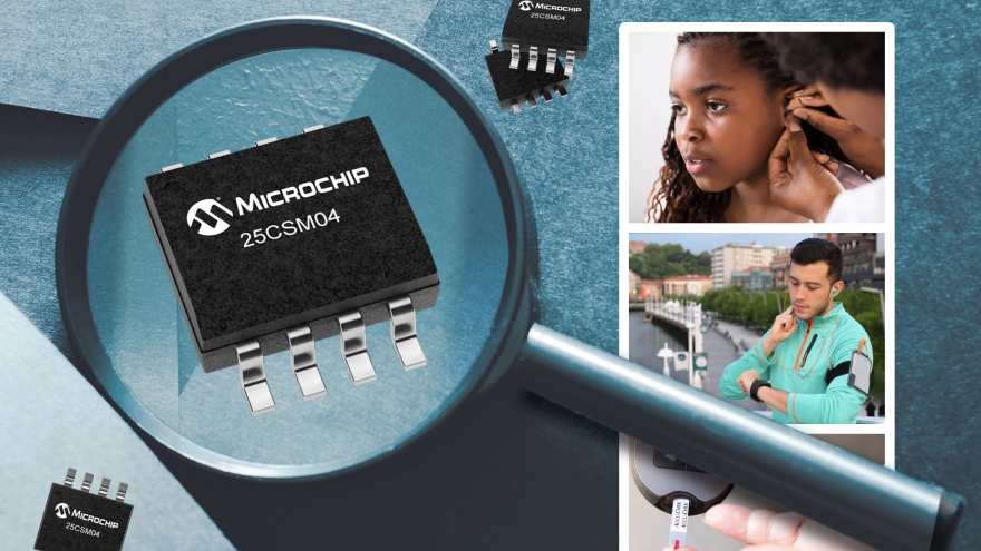 Microchip công bố sản phẩm mới dung lượng lớn nhất
