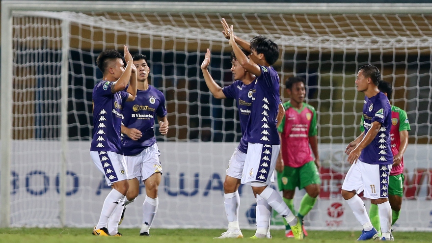 Vòng 1/8 Cúp Quốc gia: Phung phí cơ hội, Hà Nội FC thắng Đồng Tháp 3 sao
