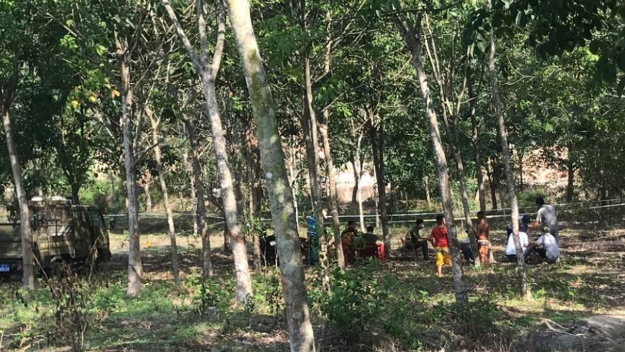 Làm rõ vụ phát hiện thi thể cháy đen trong lô cao su ở Bình Dương