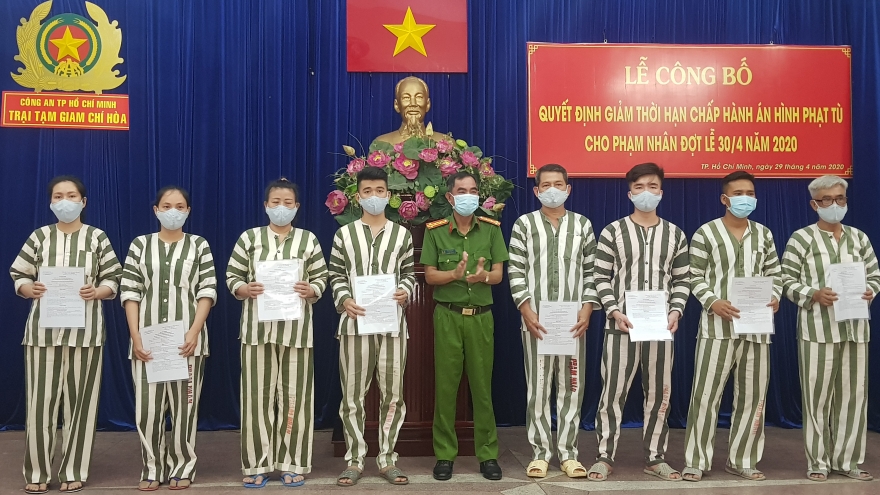 Giảm án tù cho 53 phạm nhân tại Trại giam Chí Hòa nhân dịp 30/4