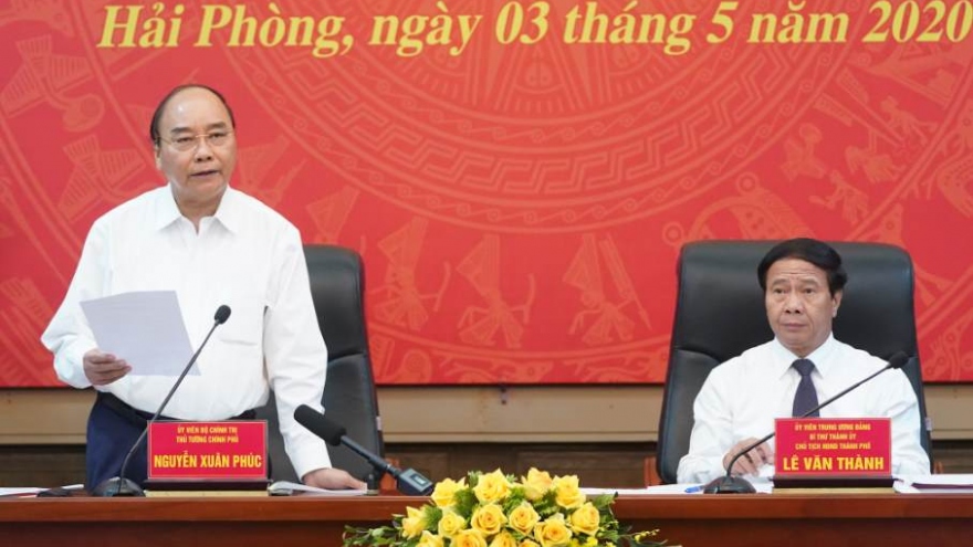 Thủ tướng mong muốn Hải Phòng quyết tâm thực hiện mục tiêu kép