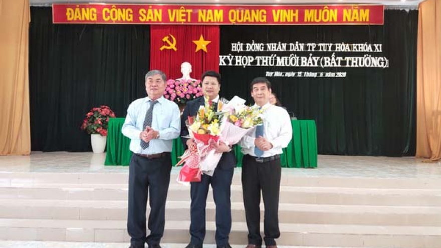 Ông Cao Đình Huy giữ chức Chủ tịch UBND TP Tuy Hòa