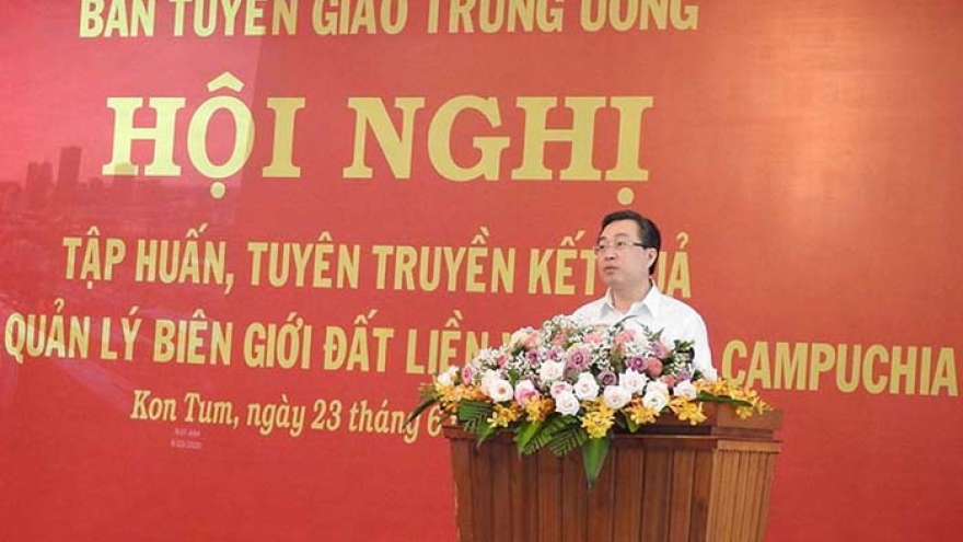 Tuyên truyền kết quả quản lý biên giới Việt Nam- Campuchia