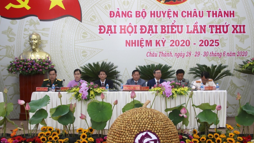 Đại hội Đảng bộ huyện Châu Thành, Đồng Tháp bầu trực tiếp Bí thư