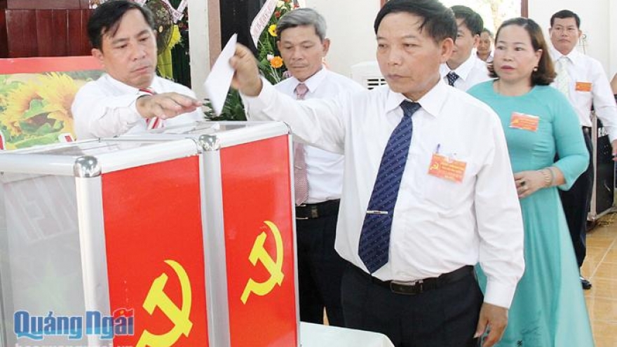 Quảng Ngãi tập trung tổ chức tốt Đại hội Đảng cấp trên cơ sở