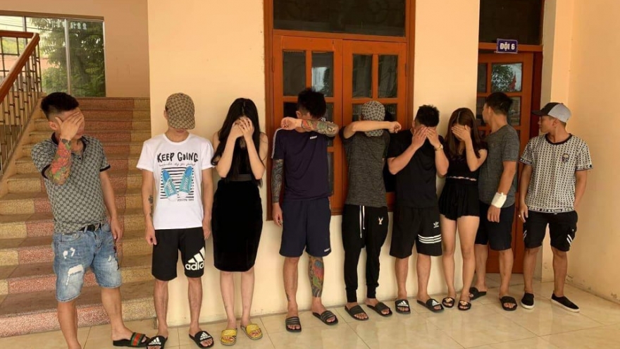 Đột kích quán Karaoke, phát hiện 9 “dân bay” dương tính ma tuý