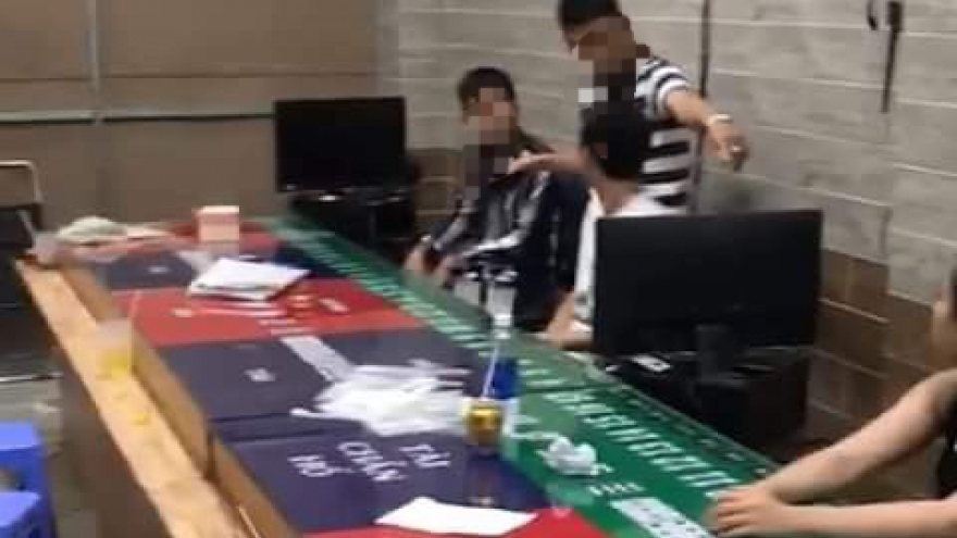 Triệt xoá sòng tài xỉu trực tuyến tại quận 8