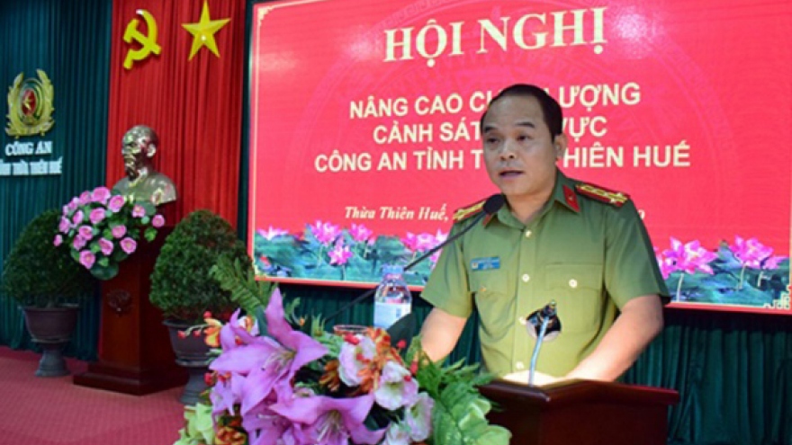 Giám đốc Công an Thừa Thiên Huế được bầu làm Phó Bí thư Tỉnh ủy ​