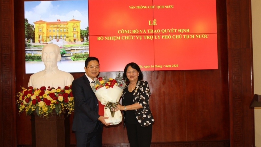 Ông Nguyễn Dũng Tiến được bổ nhiệm làm Trợ lý Phó Chủ tịch nước